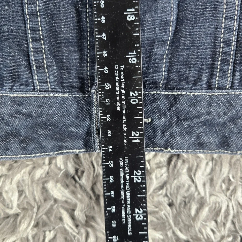 Diesel Mens Dark Wash Denim Jacket 00ECAL F0001 Blue Cotton Size M